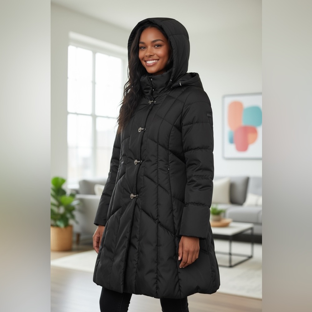 Centigrade Outerwear Women’s Black Down Puffer Coat Sz Small